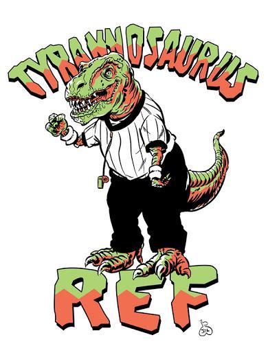 La dura vida laboral de los tiranosaurios