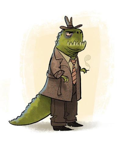 La dura vida laboral de los tiranosaurios