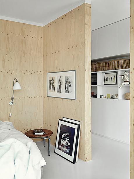 Minimalismo en casa flotante de Copenhague