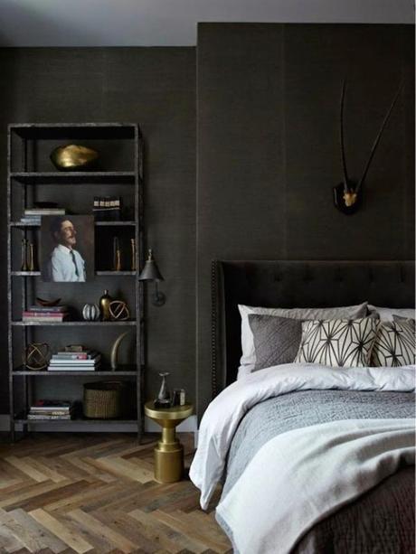 dormitorio-decorado-en-tonos-oscuros