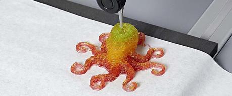 Si te gustan las gomitas, esta impresora 3D te puede interesar. gomita pulpo