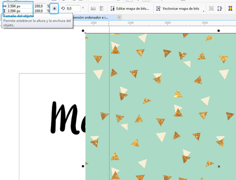 Corel Draw X7: textos y texturas