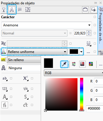 textura corel draw x7