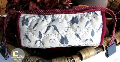 Estuche costurero de cuatro cremalleras Estuche costurero de cuatro cremalleras