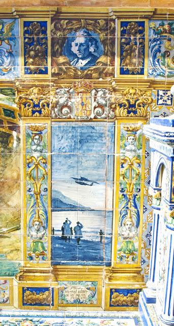 Los bancos dela Plaza de España (14): Islas Canarias.