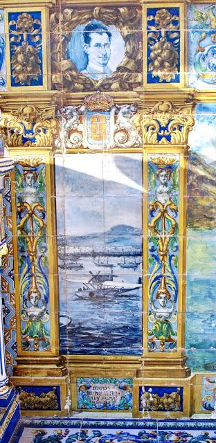 Los bancos dela Plaza de España (14): Islas Canarias.