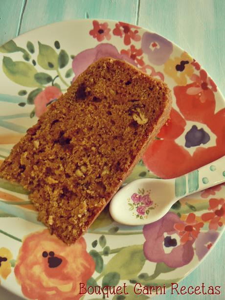 Carrot cake de zanahorias amarillas