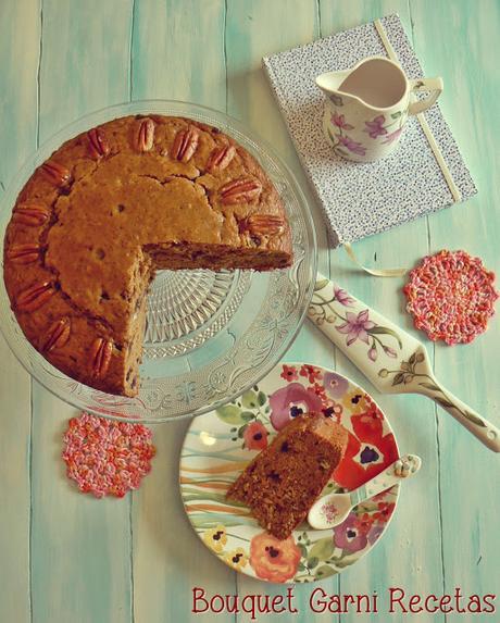 Carrot cake de zanahorias amarillas