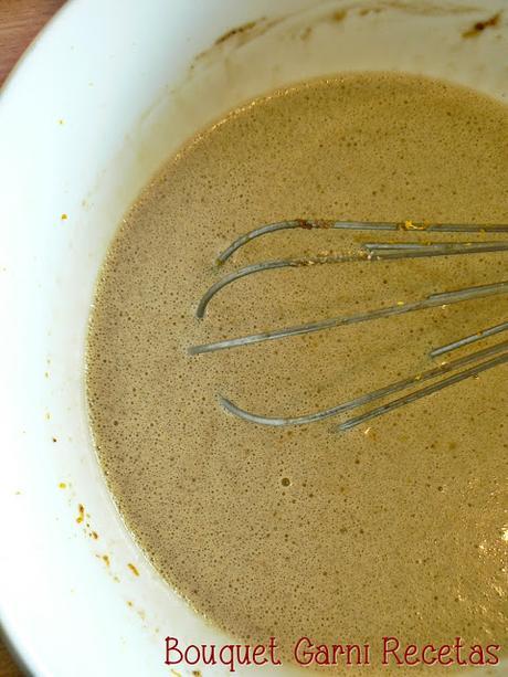 Carrot cake de zanahorias amarillas