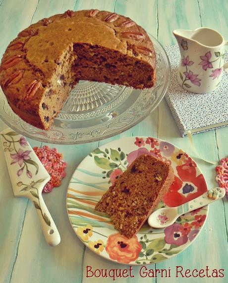 Carrot cake de zanahorias amarillas