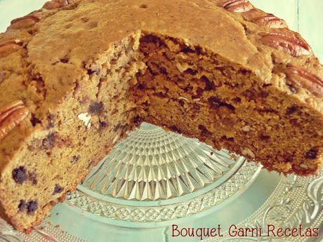 Carrot cake de zanahorias amarillas