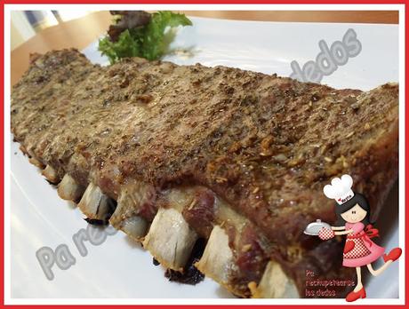 * Costillas de cerdo asadas (tradicional)