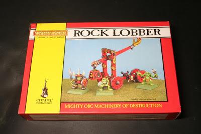 Portada de la caja Lanzador de Rocas Orco (Rock Lobber)