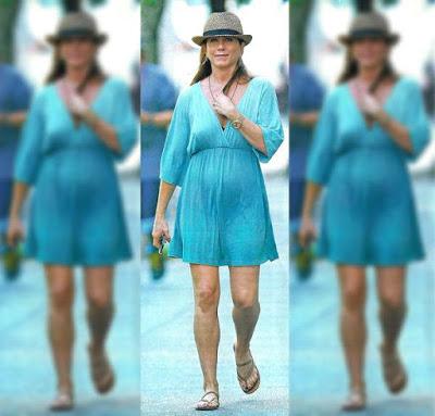 Las primeras fotos de Jennifer Aniston  embarazada
