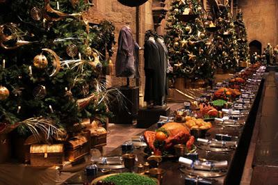 Fans de Harry Potter cenarán en Hogwarts por Navidad