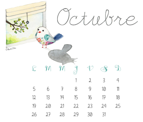 Calendario Octubre