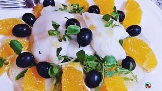 Ensalada de naranja y remolacha