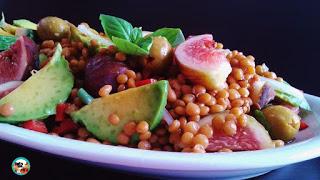 Ensalada de naranja y remolacha