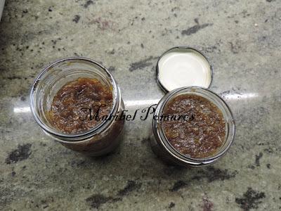 Confitura de pimiento verde.