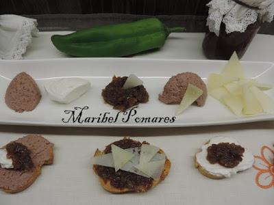 Confitura de pimiento verde.