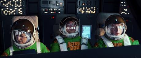 Así sería el lanzamiento de un cohete espacial en una agencia de publicidad