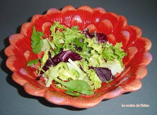 Ensalada de pollo a la toscana