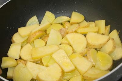 Carne al toro o ragut de ternera en olla express