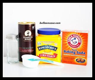 Elabora champú en seco casero paso  a paso