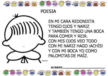 En mi cara redondita POESÍA CARA