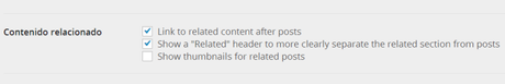Cómo añadir entradas relacionadas en wordpress.com