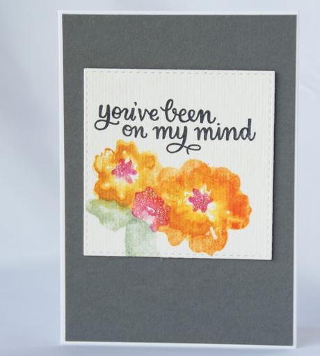 Tarjeta “You’ve been on my mind” Tarjeta “You’ve been on my mind”