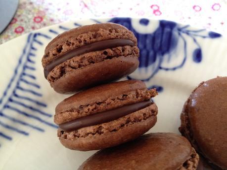 recetas delikatissen postres delikatissen macarons faciles y rapidos Macarons de chocolate Macarons caseros macarons cacao como hacer macarons en casa 