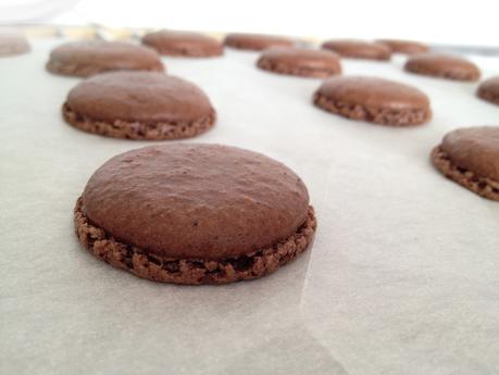 recetas delikatissen postres delikatissen macarons faciles y rapidos Macarons de chocolate Macarons caseros macarons cacao como hacer macarons en casa 