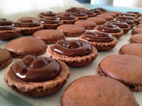 recetas delikatissen postres delikatissen macarons faciles y rapidos Macarons de chocolate Macarons caseros macarons cacao como hacer macarons en casa 