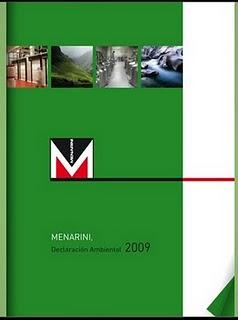 Menarini publica la Declaración Ambiental 2009