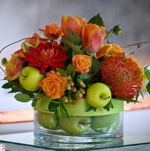 Naranja y Verde manzana: Pura frescura