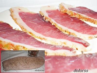 OS RECUERDO:  JAMON DE PATO,  SALMÓN,  BACALAO