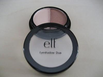 Coloretes, sombras y pincel e.l.f.