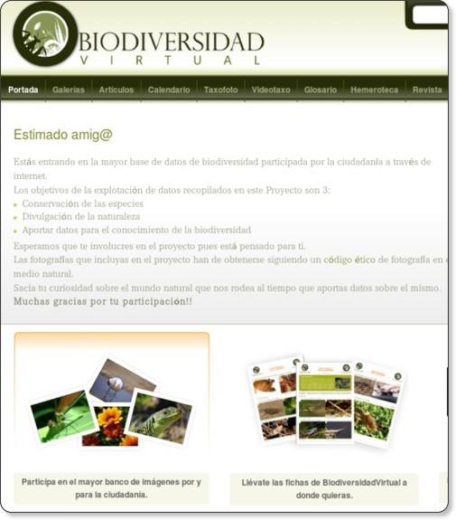 http://www.biodiversidadvirtual.org/