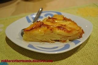 Tarta milhojas de manzana