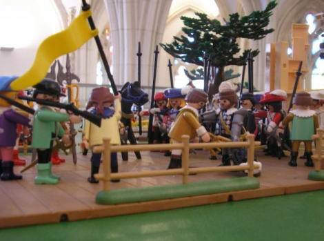 Playmobil en el Museo de Reproducciones