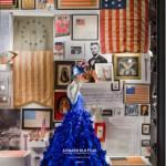 bg+flags Bergdorf Goodman windows