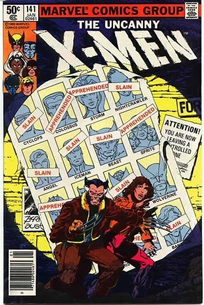 Portadas míticas: Uncanny X-Men #141