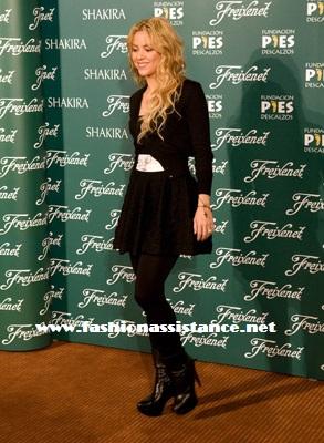 Shakira en concierto en el Palau Sant Jordi de Barcelona. Shakira performs in concert in Barcelona