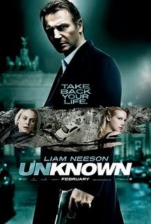 Póster de 'Unknown', de Jaume Collet-Serra, con Liam Neeson y Diane Kruger