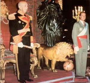 El dictador Franco nombra sucesor a Juan Carlos I