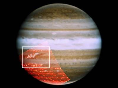 Cinturón de nubes perdido regresa a Júpiter