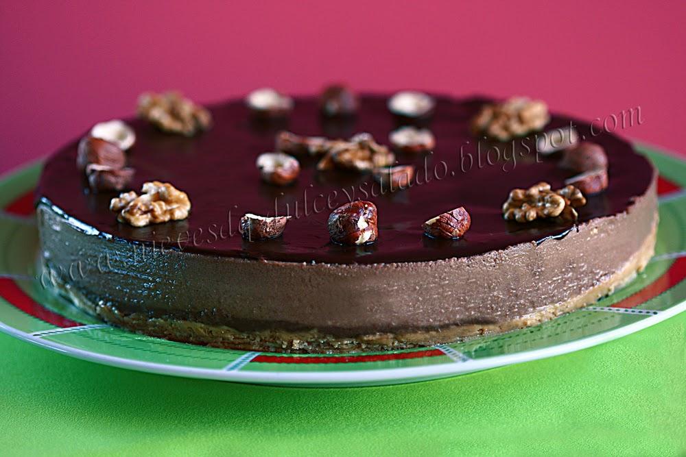 TARTA MOUSSE DE NOCILLA