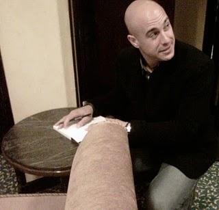 Desde la arena, con Reina