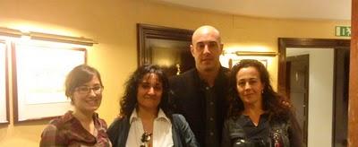 Desde la arena, con Reina